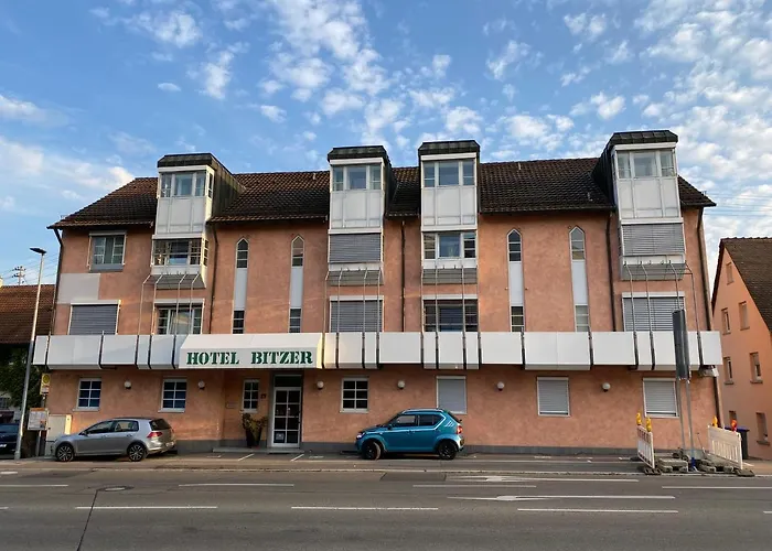 Szálloda Bitzer Zentrum 24h Check In Gratis Parkplaetze Backnang